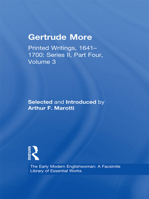 cover image of Gertrude More